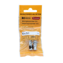 Betongexpander 8 x 50 mm 2-pack Heco